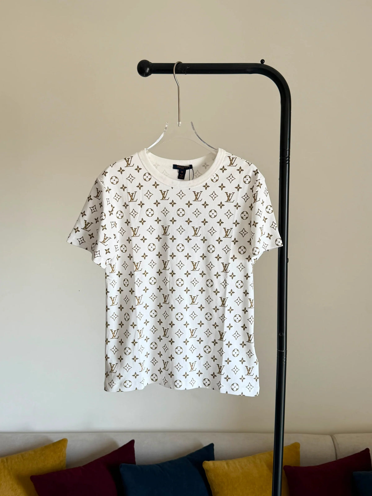 Louis Vuitton Woven Monogram Print T-Shirt