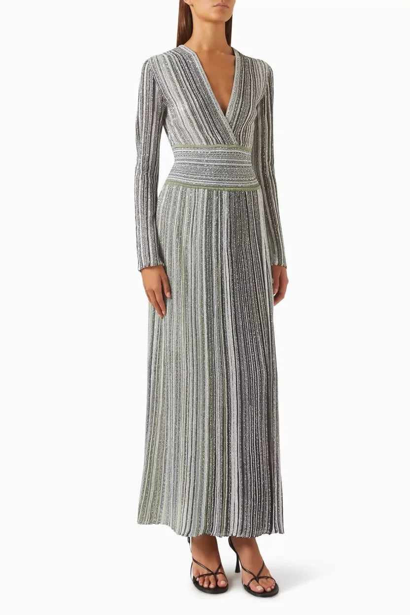 Missoni Sequin-embellished Knit Dress