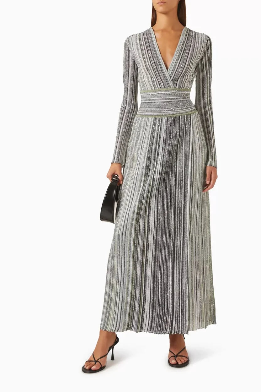 Missoni Sequin-embellished Knit Dress