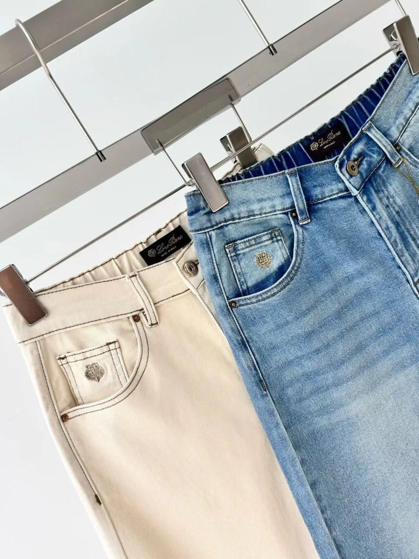 Loro Piana Quarona Denim Shorts