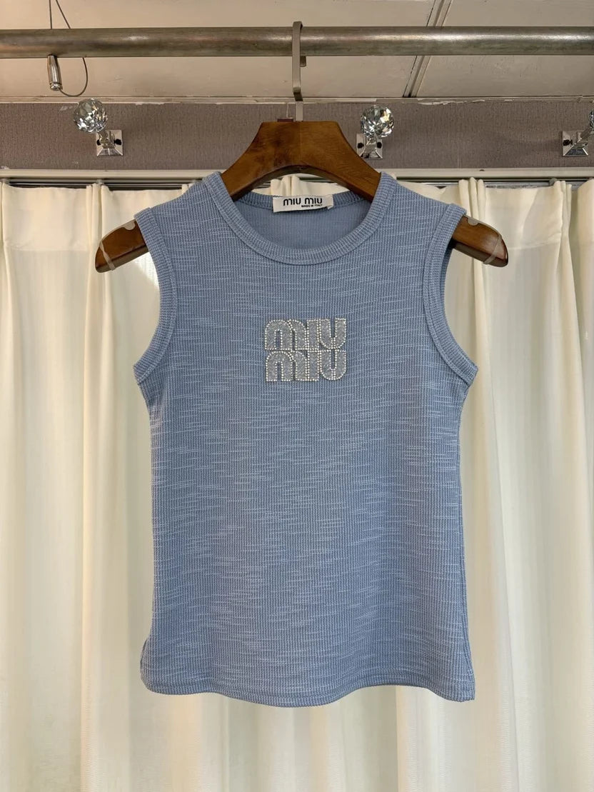 Miu Miu Logo Tank Top