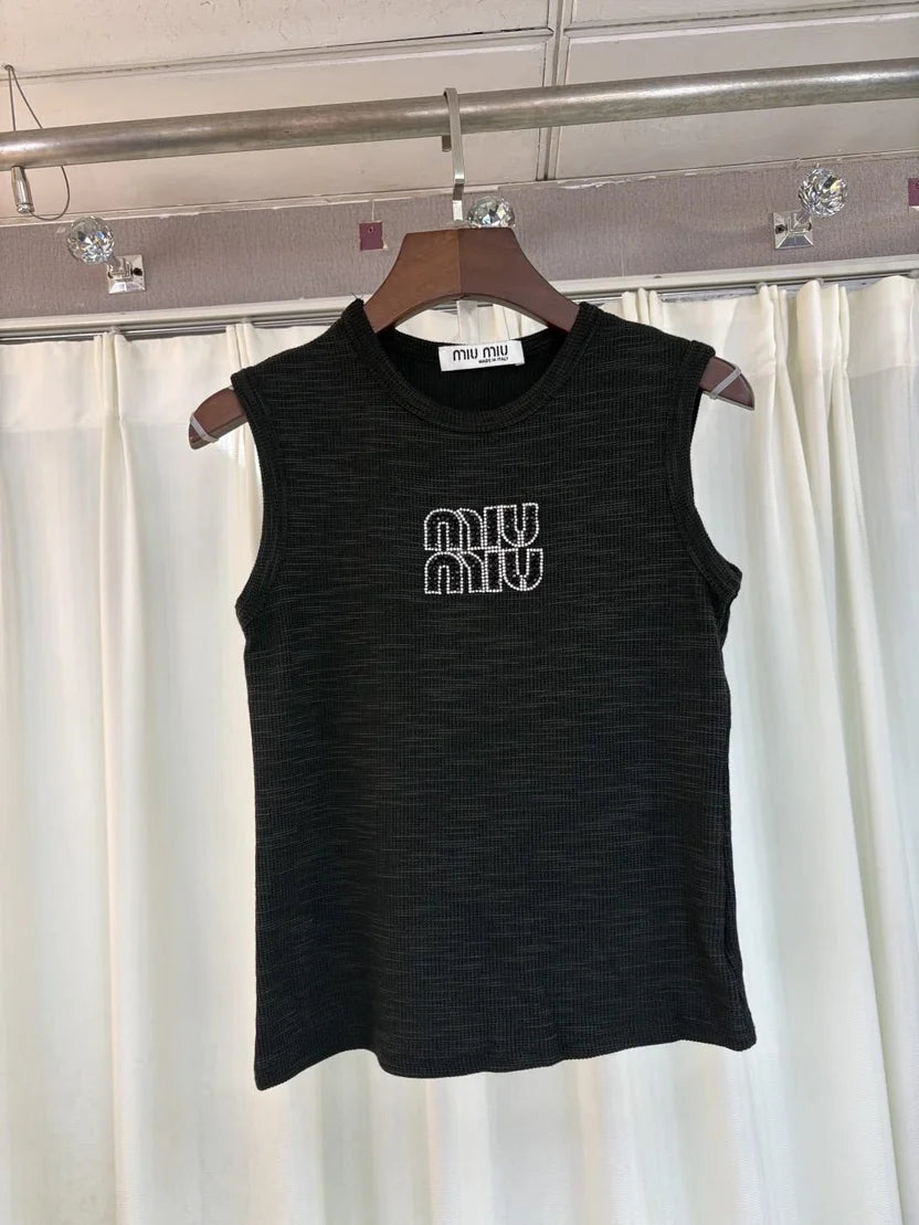 Miu Miu Logo Tank Top