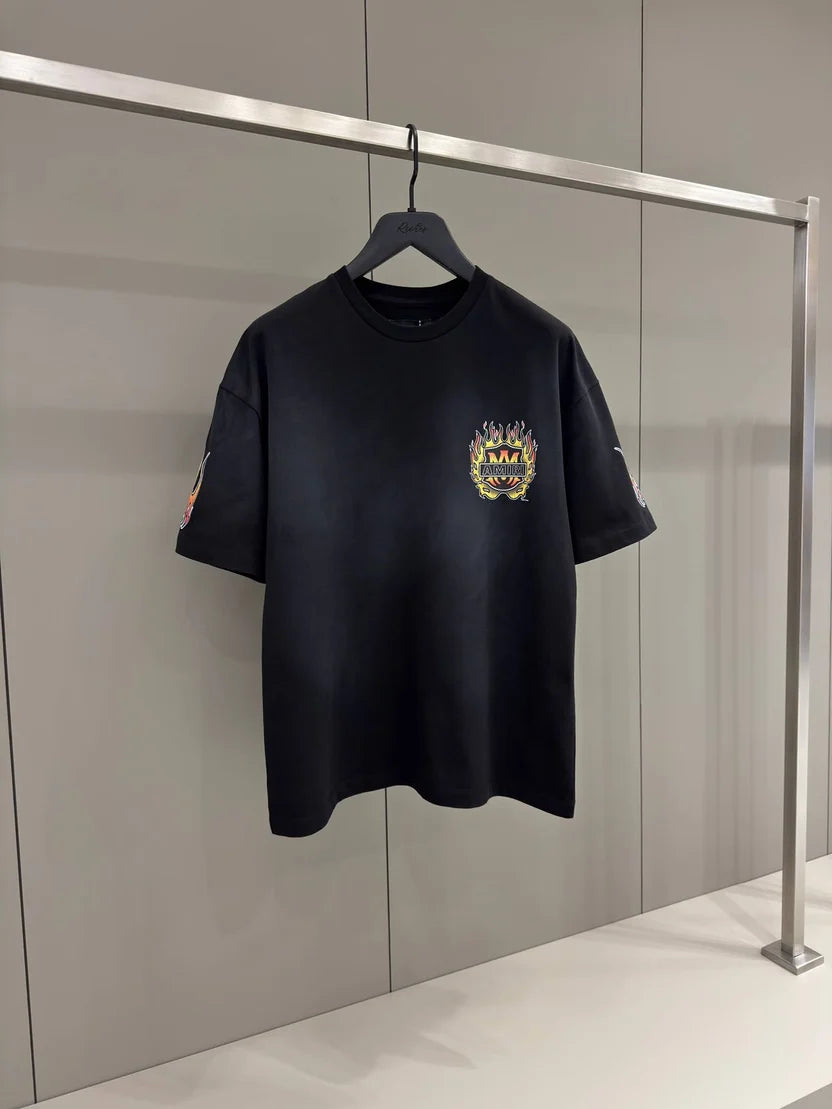 Amiri Flames Oversized T-shirt