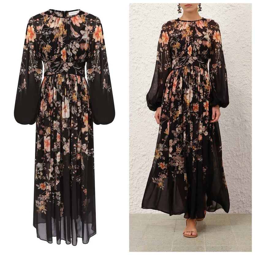 Zimmermann Carousel Billow Maxi Dress