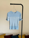 Dior Dioriviera Short-Sleeved Fitted Sweater