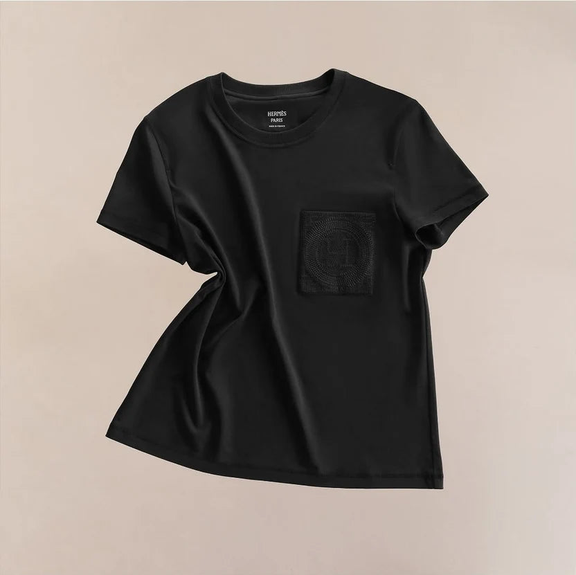 Hermes Embroidered Pocket T-Shirt