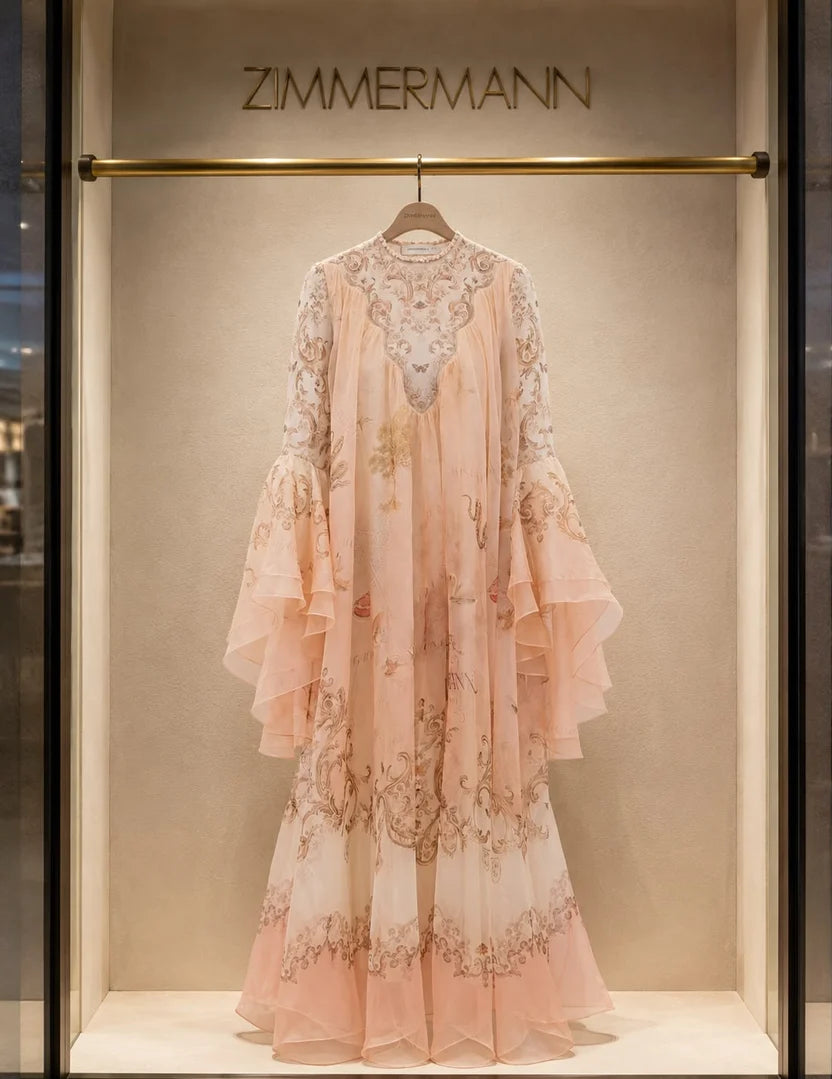 Zimmermann Hypnotic Pink Maxi Dress