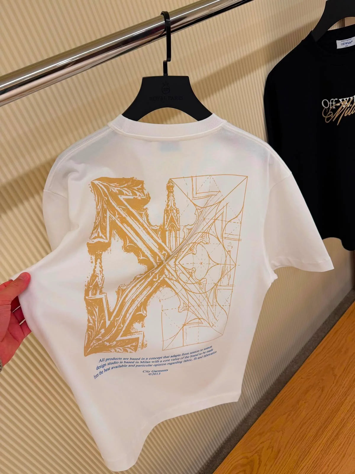 Off-White Milano City Garments Skate T-Shirt