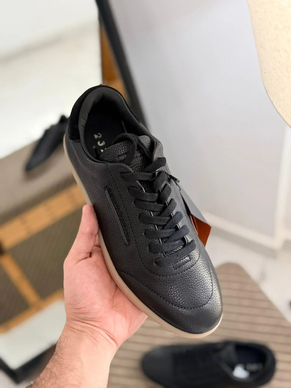 Zegna 232 Suede Sneakers