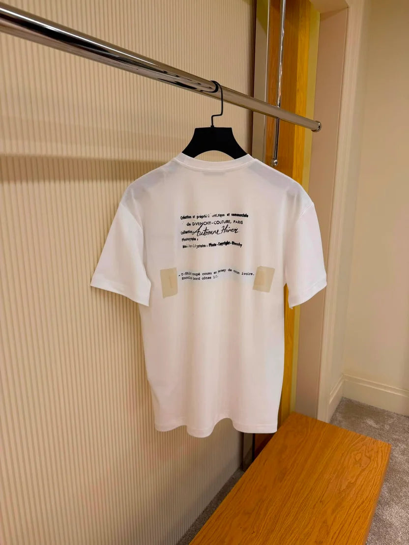 Givenchy Archives Print Cotton T-shirt