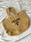 Prada Crochet Tote Bag