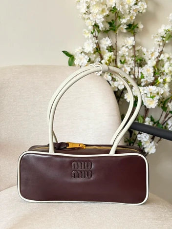 Miu Miu Leather Patchwork Beau Bag
