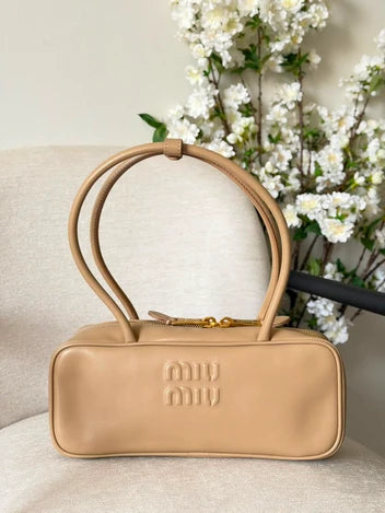 Miu Miu Leather Patchwork Beau Bag