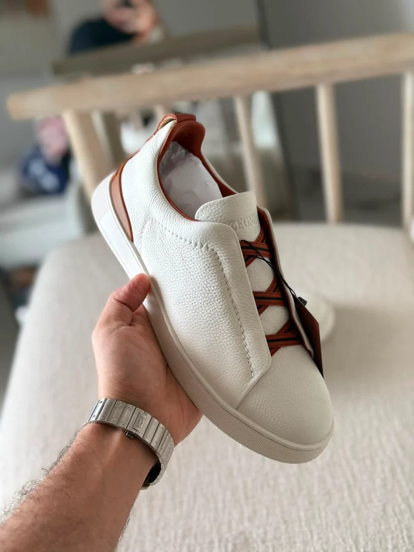 Zegna Triple Stitch Sneakers