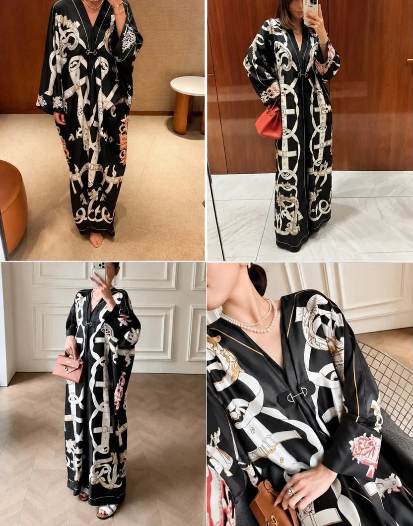 Hermes "Ferronnerie Remix" Caftan