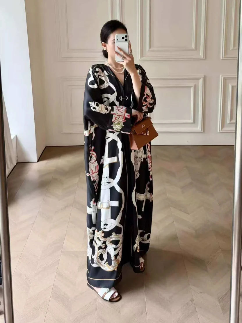Hermes "Ferronnerie Remix" Caftan