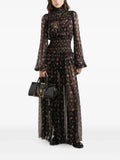 Dolce & Gabbana Silk Floral Maxi Dress