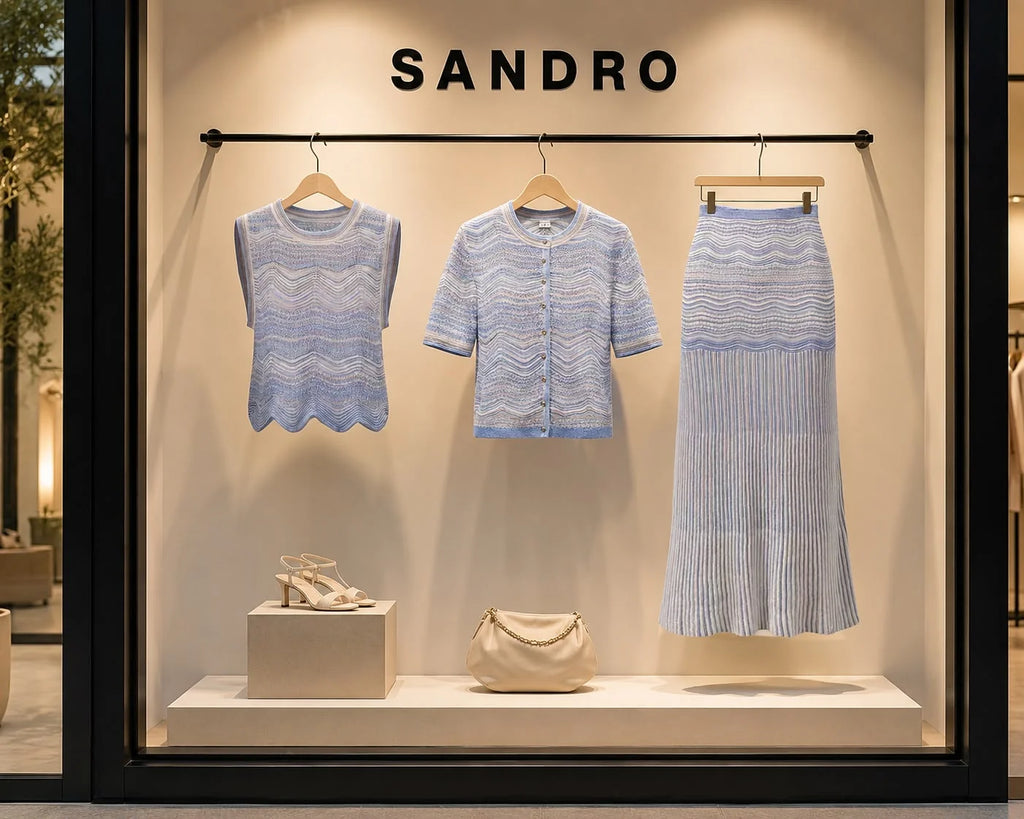 Sandro Maxi Decorative Knit Set