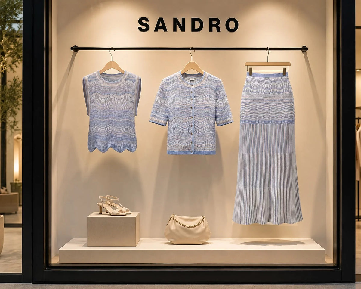 Sandro Maxi Decorative Knit Set