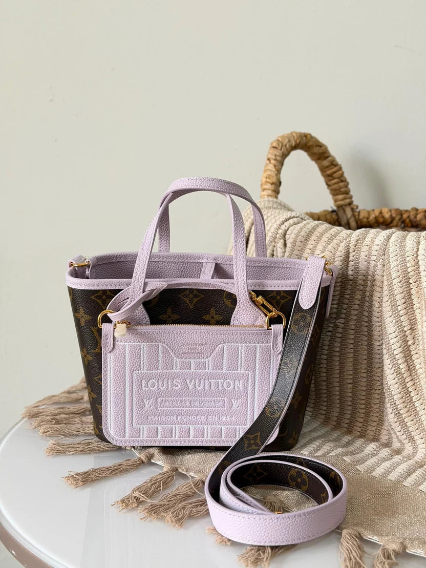Louis Vuitton Neverfull Bandoulière Inside Out BB Bag