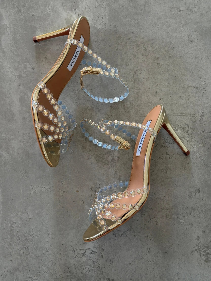 Aquazzura Tequila Heel Sandals