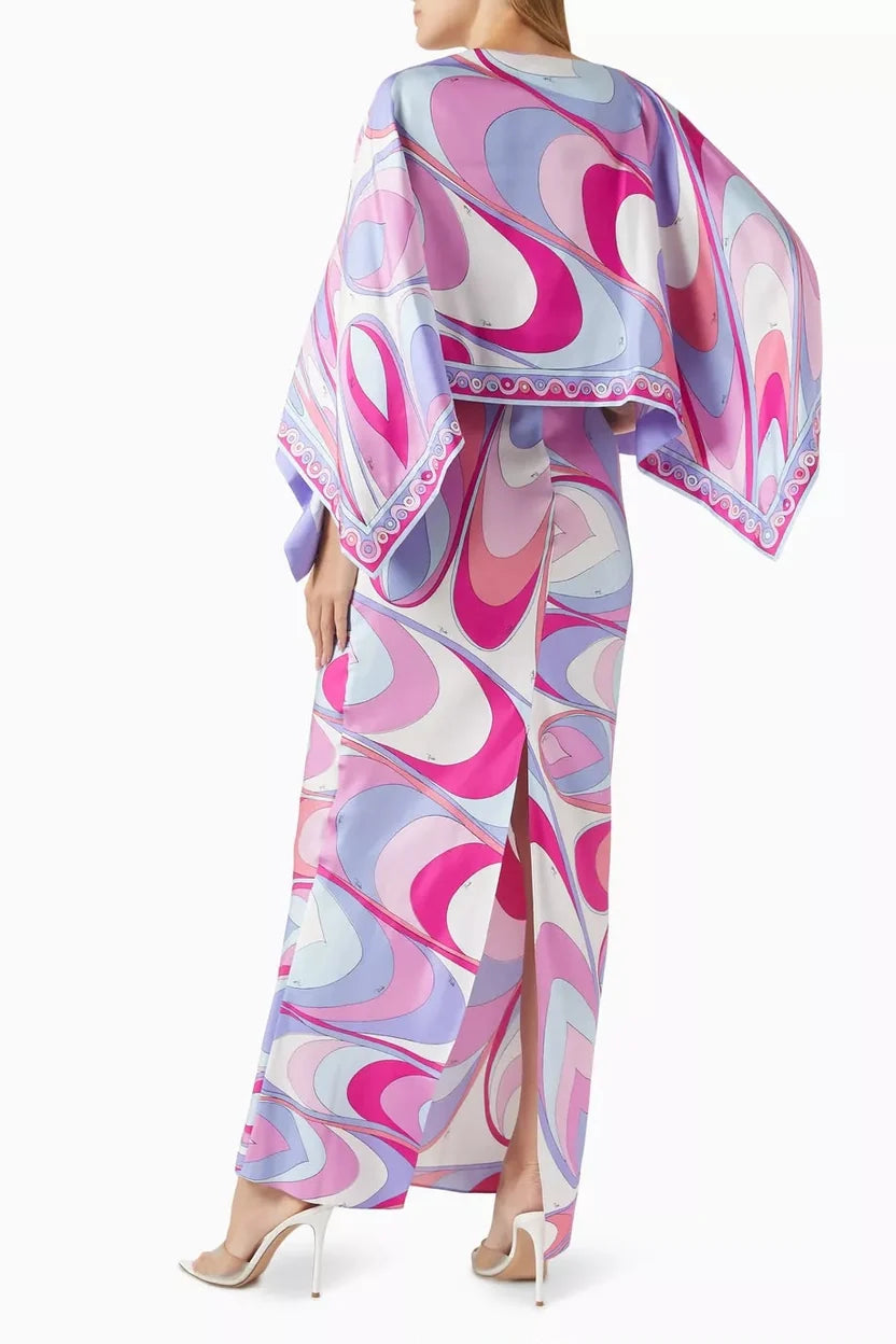 Pucci Onde-Print Silk Dress