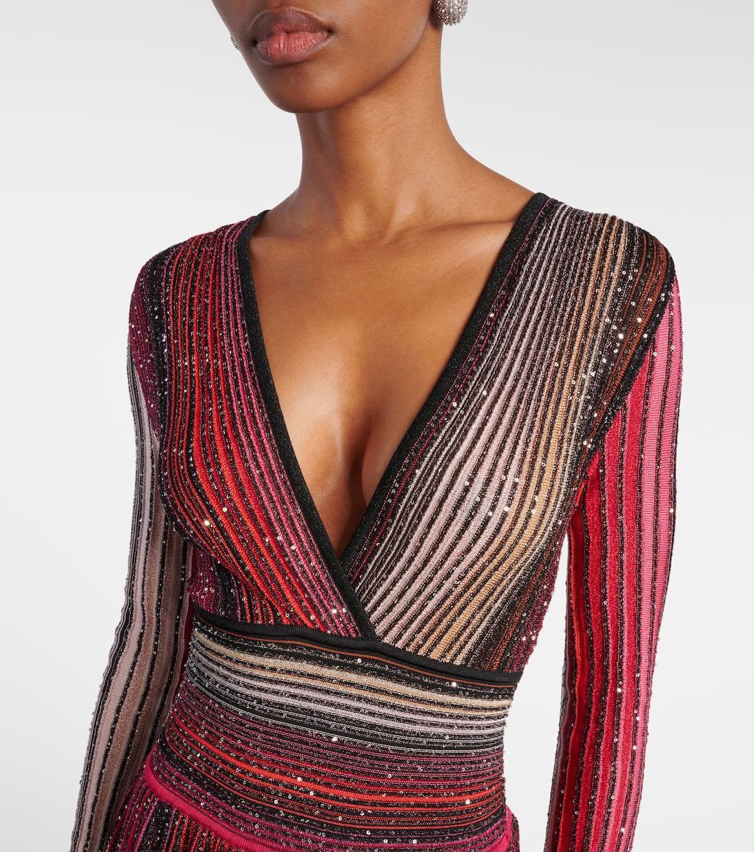 Missoni Long Pleated Dress