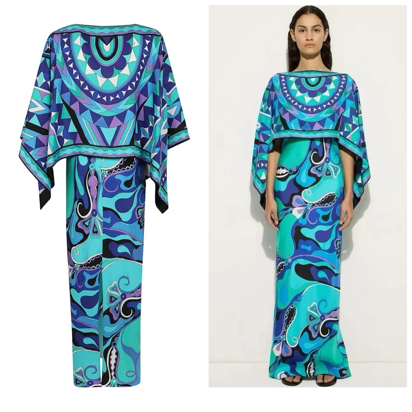 Pucci Manuba Print Kaftan
