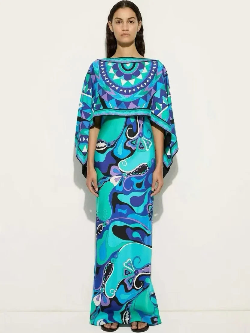 Pucci Manuba Print Kaftan
