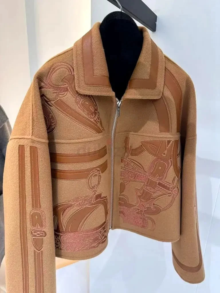 Hermes Della Cavalleria Embroidery Jacket