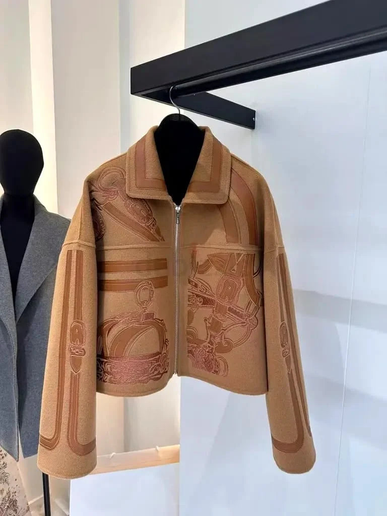 Hermes Della Cavalleria Embroidery Jacket