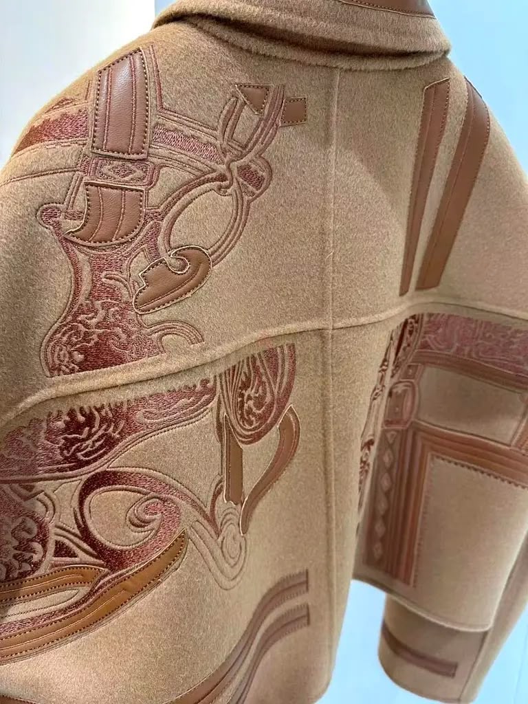 Hermes Della Cavalleria Embroidery Jacket