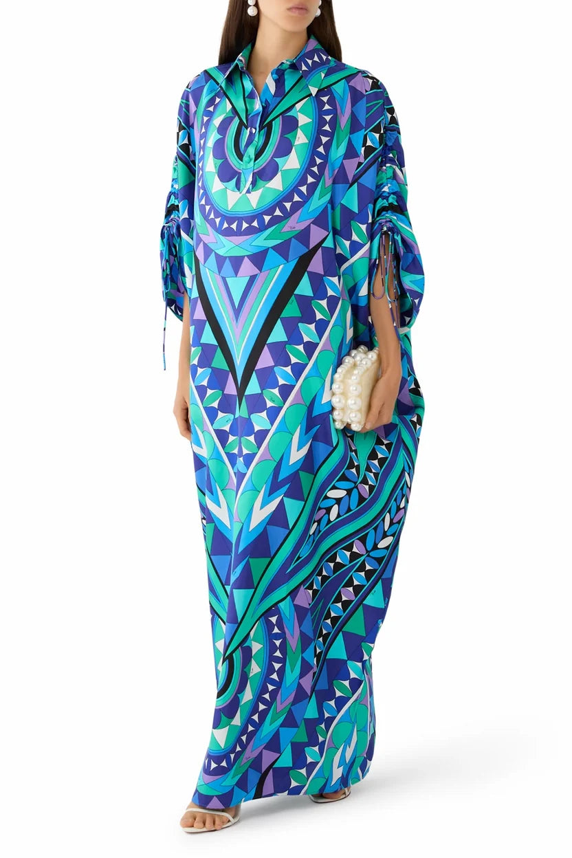 Pucci Manuba Print Kaftan