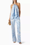 Pucci Marmo and Angoli Print Silk Matching Co-ord Set