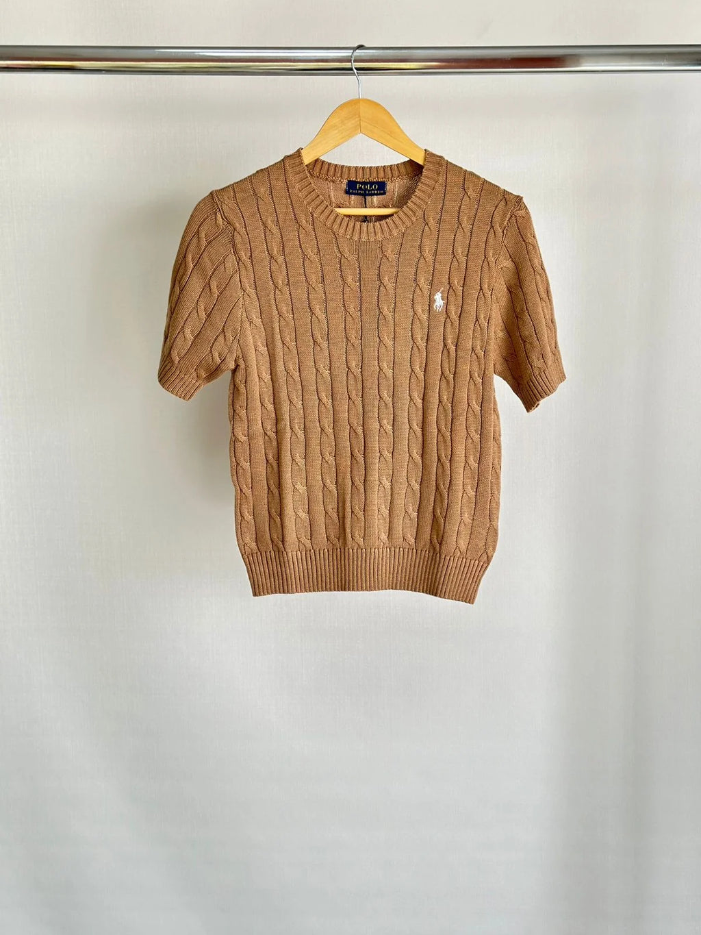 Polo Ralph Lauren Cable-Knit Short-Sleeve Jumper