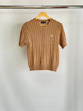 Polo Ralph Lauren Cable-Knit Short-Sleeve Jumper