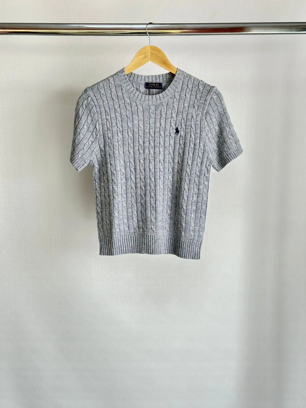 Polo Ralph Lauren Cable-Knit Short-Sleeve Jumper