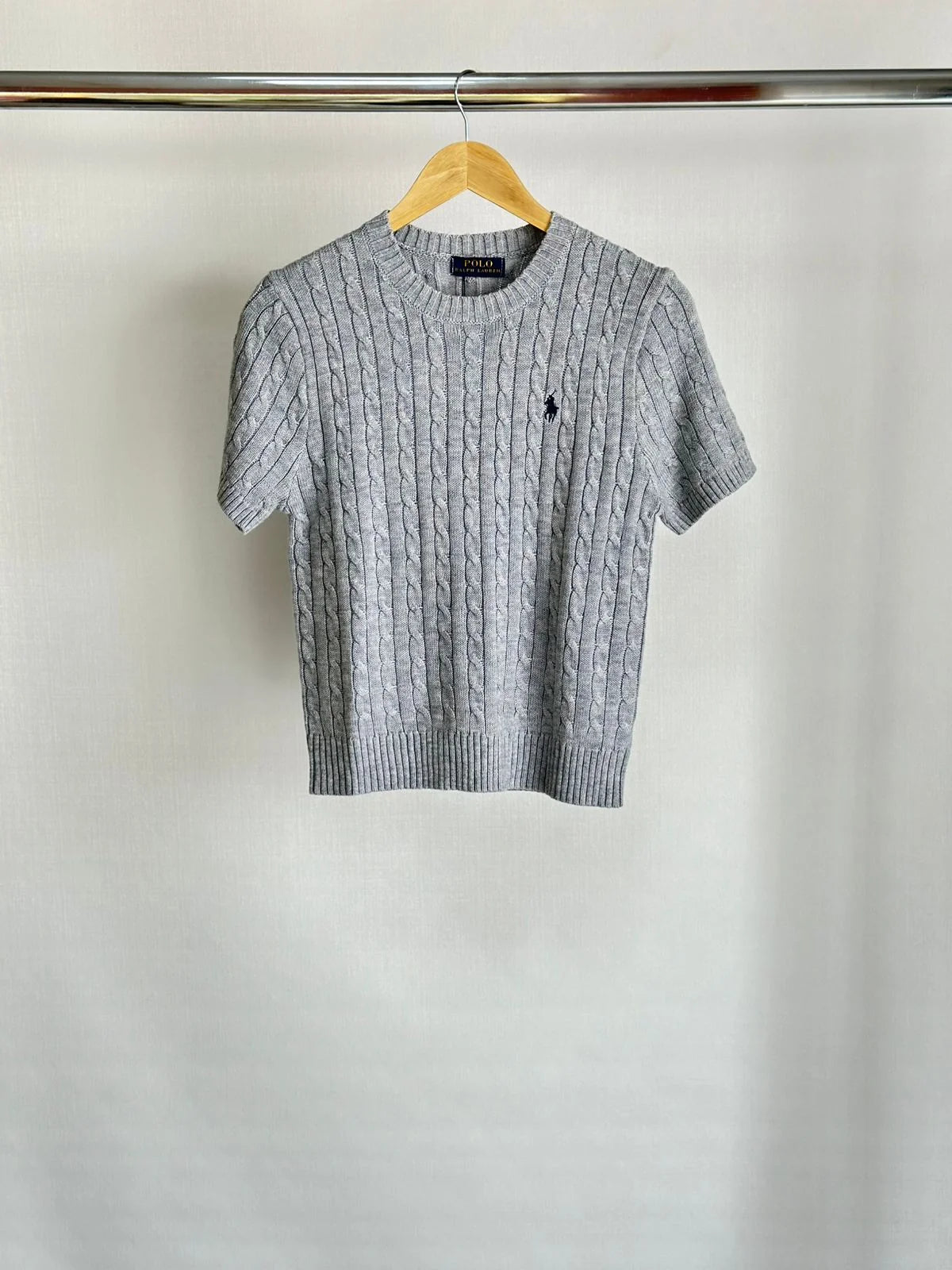 Polo Ralph Lauren Cable-Knit Short-Sleeve Jumper