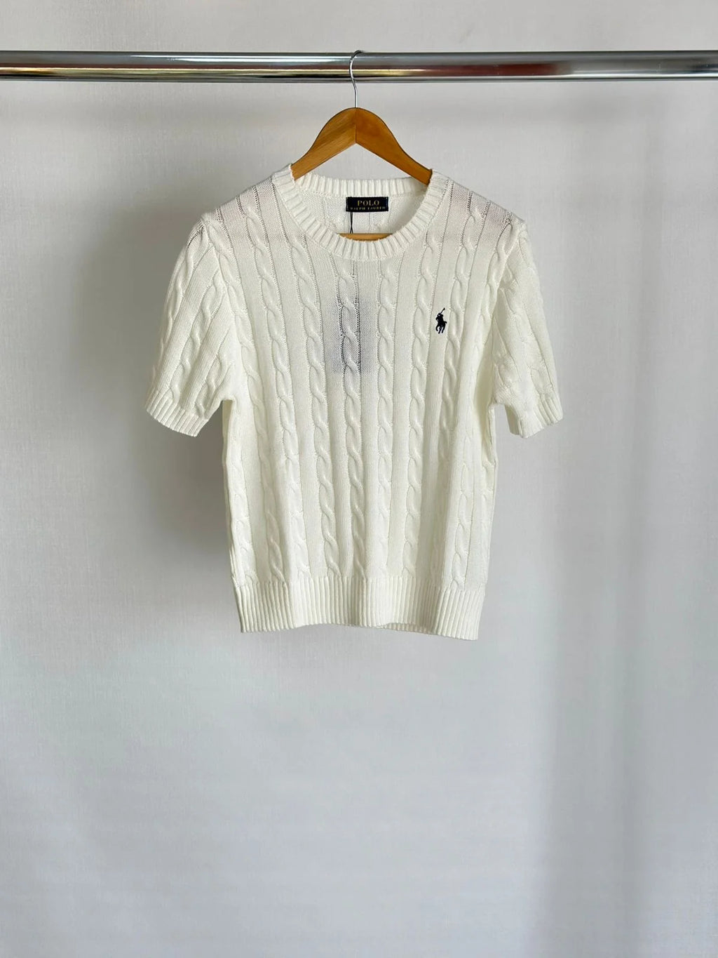 Polo Ralph Lauren Cable-Knit Short-Sleeve Jumper