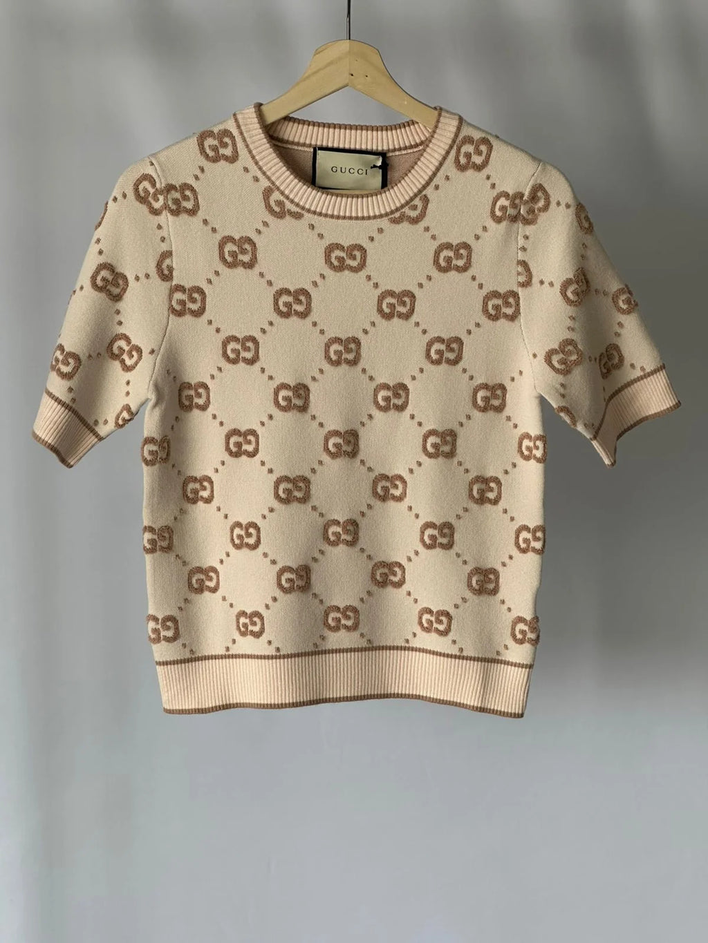 Gucci GG Jacquard Bouclé Wool Sweater