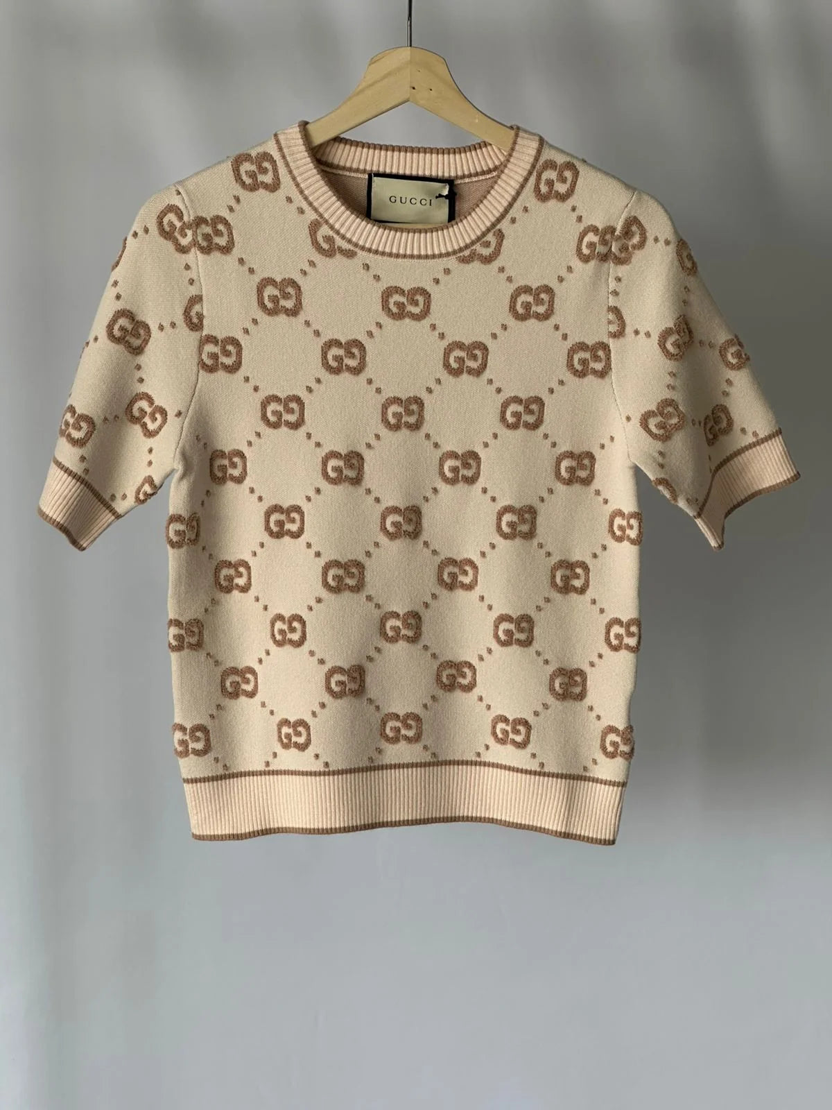 Gucci GG Jacquard Bouclé Wool Sweater