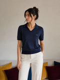 Miu Miu Cotton V-Neck Sweater