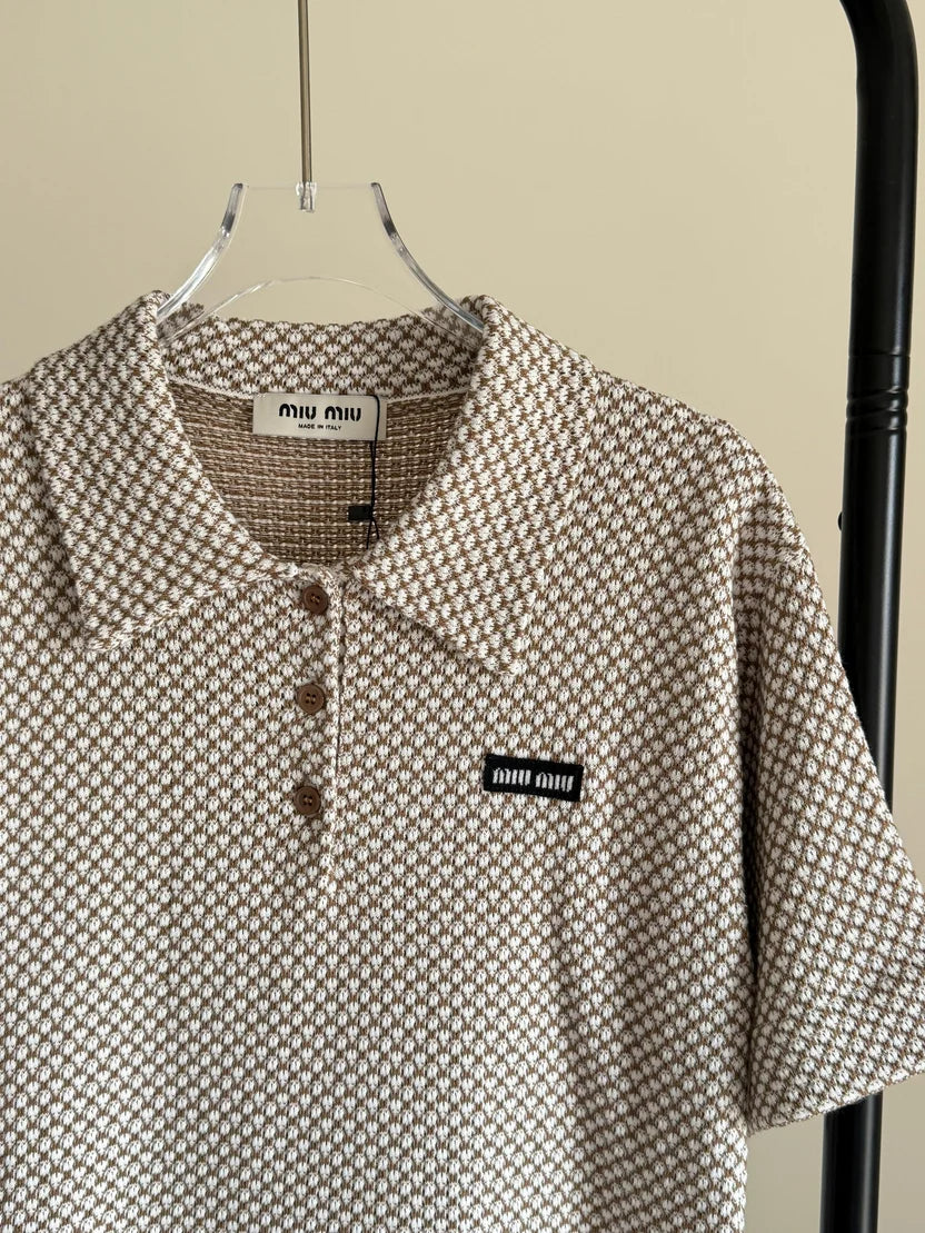 Miu Miu Cotton Polo Shirt