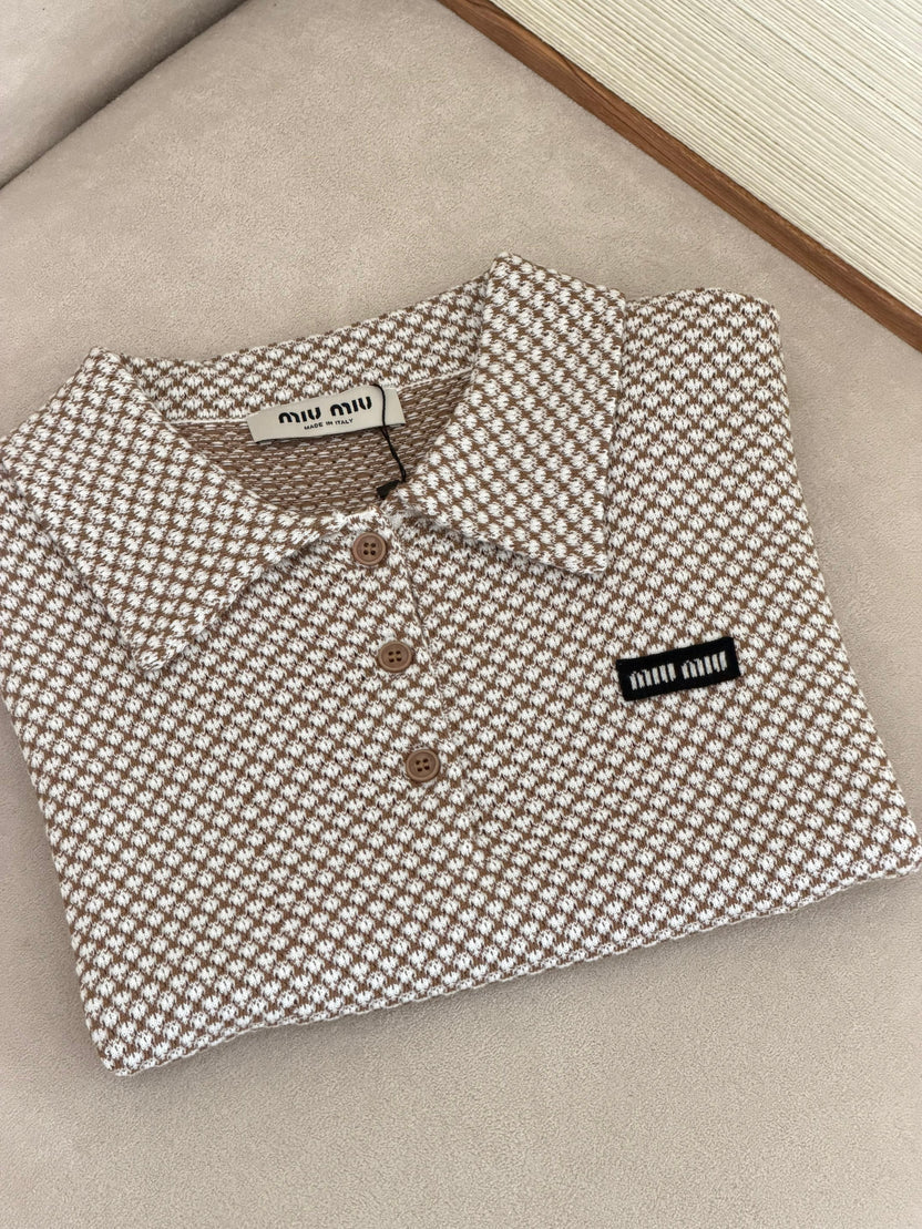 Miu Miu Cotton Polo Shirt