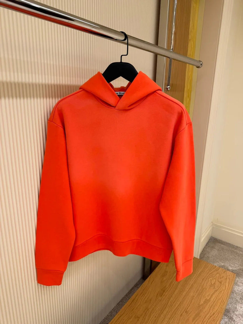 Acne Studios Fleece Logo Hoodie