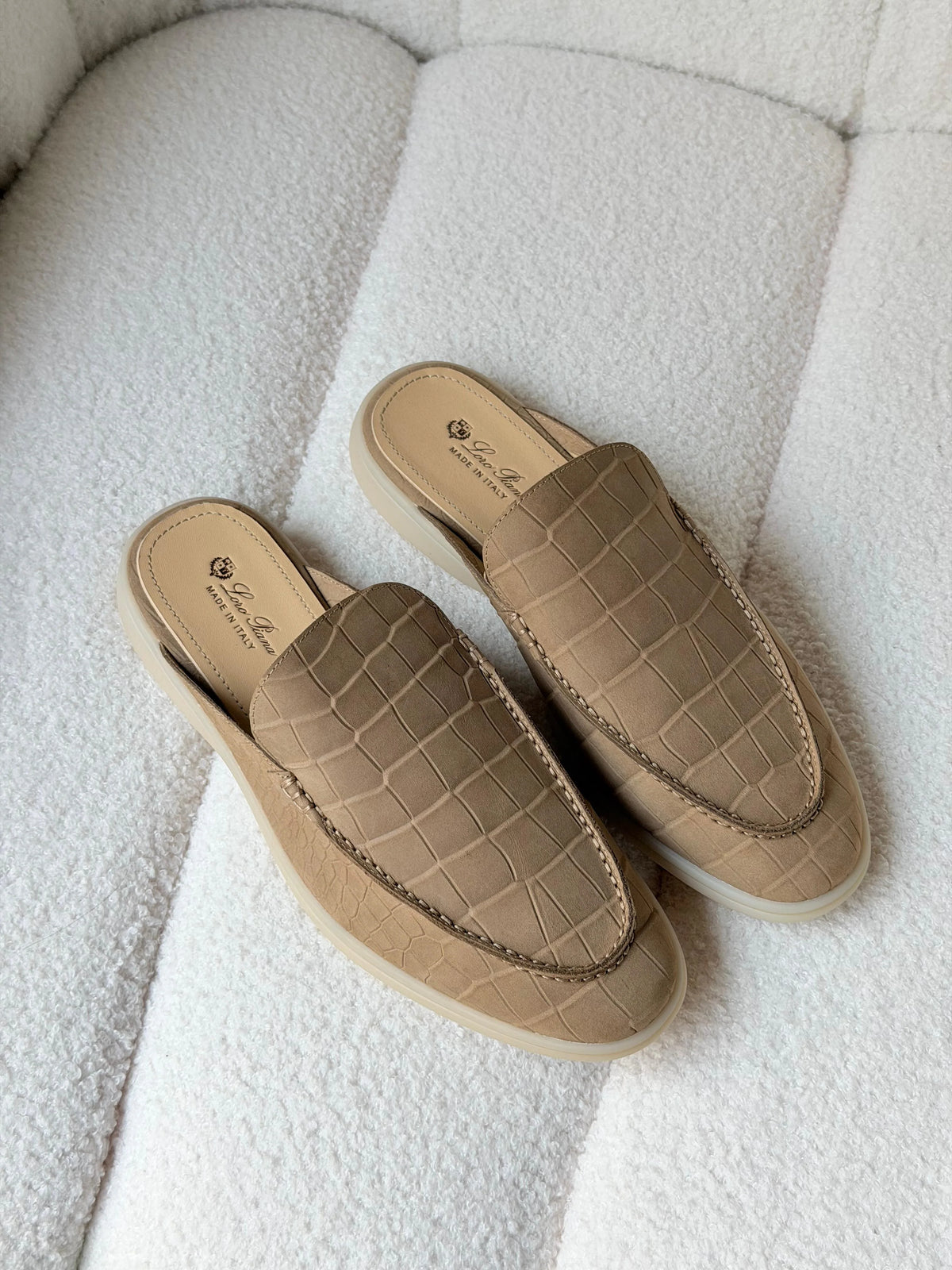 Loro Piana Babouche Walk Mules