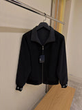 Louis Vuitton Blason Double Face Wool-Silk Blend Reversible Blouson