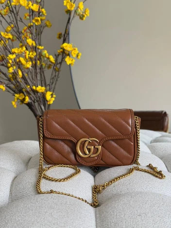 Gucci Super Mini GG Marmont Bag