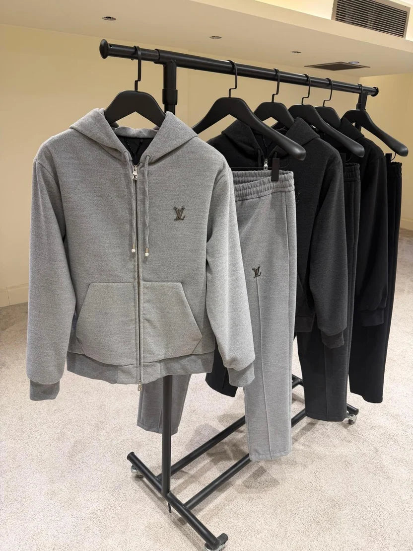 Louis Vuitton Embroidered LV Initial Double Face Cashmere Tracksuit