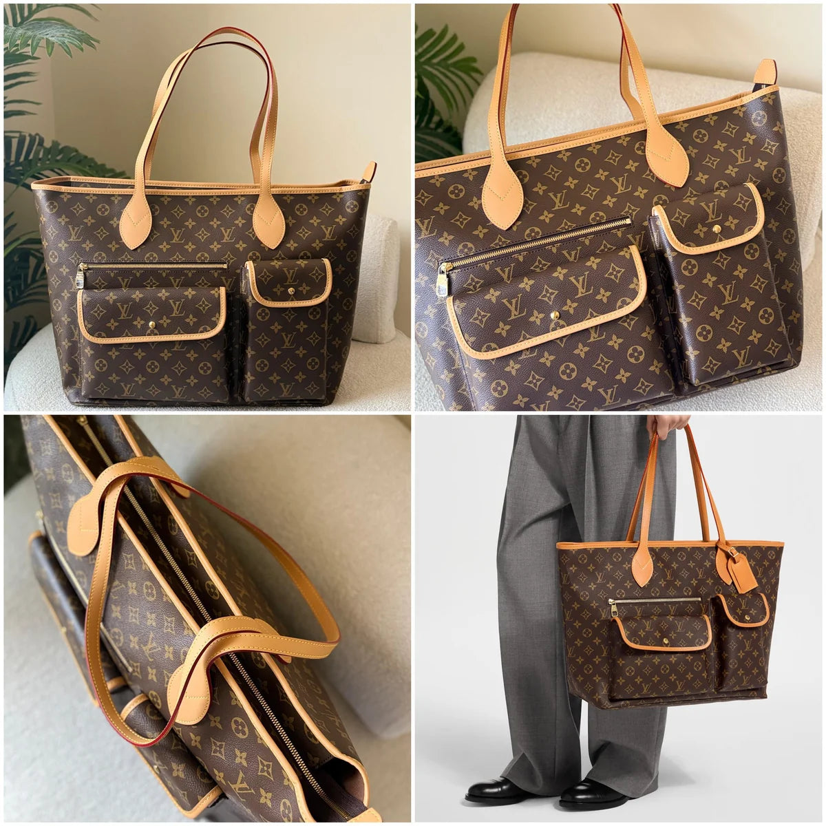 Louis Vuitton Nevereverfull Cargo Bag
